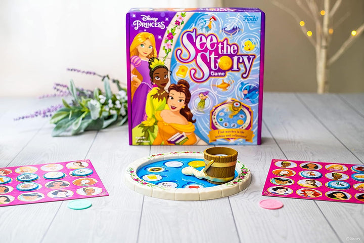 Funko 53754 Signature Games: Disney Princess See The Story Game