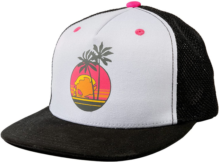 JINX Cyberpunk 2077 Night City Tourist Trucker Snap Back Hut, Schwarz, Erwachsenengröße