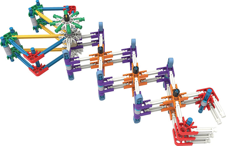 K'NEX 23012 Imagine Power and Play motorisiertes Bauset, Lernspielzeug für Kinder, 529-teiliges Stiel-Lernset, Technik für Kinder, lustiges und farbenfrohes Bauspielzeug für Kinder ab 7 Jahren