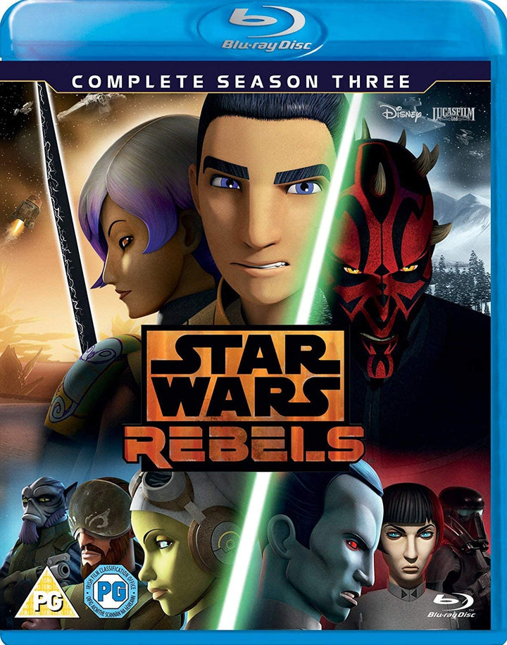 Star Wars Rebels Season 3 - Sci-fi [Blu-ray]