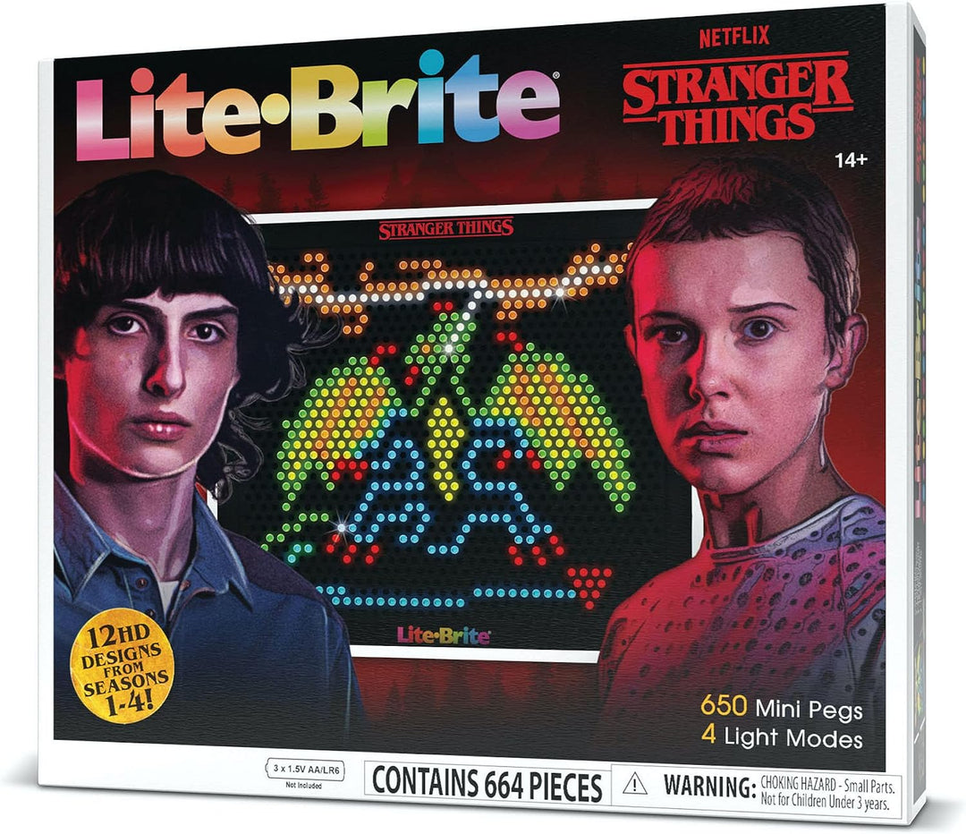 Lite Brite Stranger Things Special Edition, Best of 4 Seasons – mit Symbolen