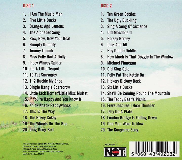 40 Lieblingslieder für Kinder [Audio-CD]