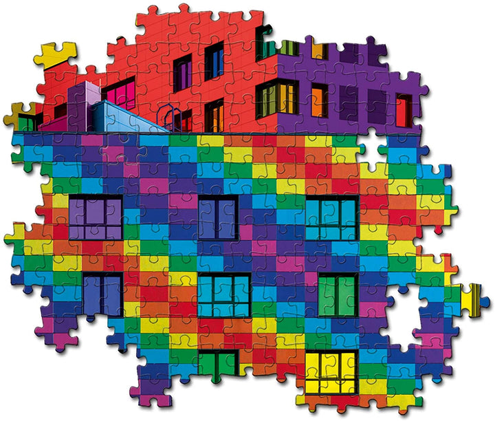 Clementoni 35094, Color Boom Squares Puzzle für Kinder und Erwachsene – 500 Teile