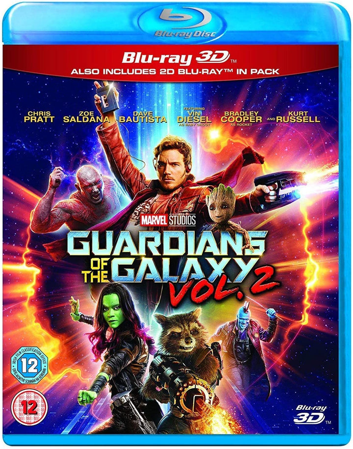 Marvel Studios Guardians of the Galaxy Vol. 2 – Action/Sci-Fi [Blu-ray]