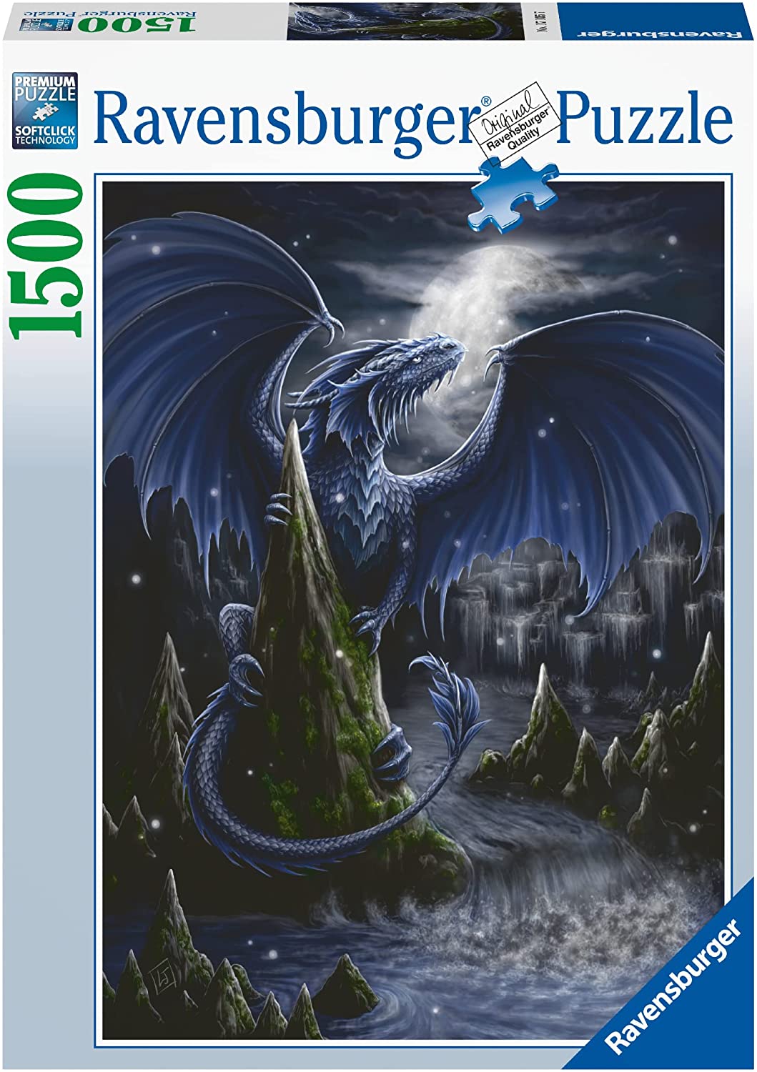 Ravensburger - The Dark Blue Dragon 1500p (10217105)