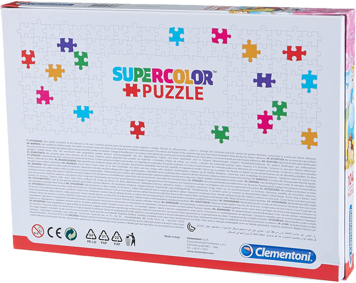 Clementoni 27086 Prinzessinnen-Puzzle für Kinder (104 Teile)