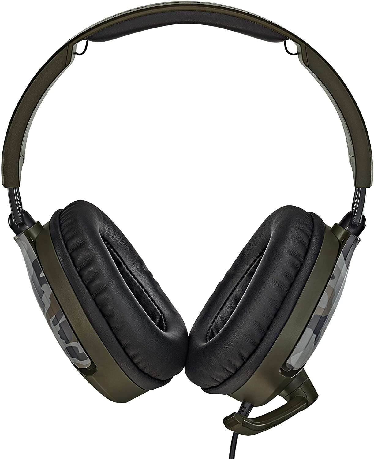 Turtle Beach Recon 70 Camo Green Gaming Headset – 40mm Speakers, Flip-Up Mic, Compatible with Xbox, PS5, PS4, Switch & PC 2