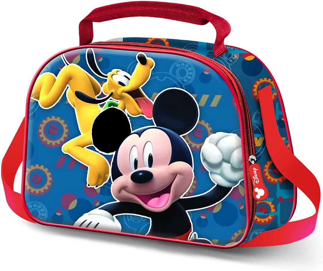Karactermania Mickey Mouse Happy Friends 3D Embossed Lunch Bag (03708)