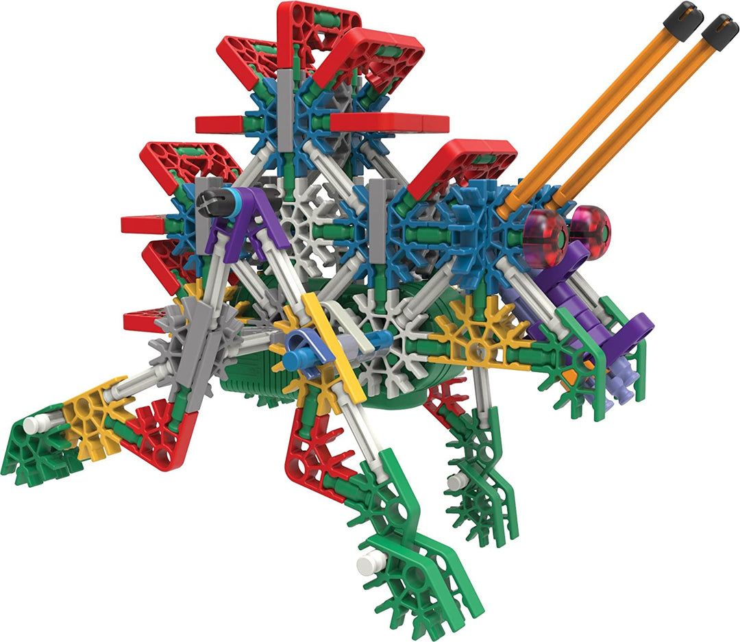 K'NEX 23012 Imagine Power and Play motorisiertes Bauset, Lernspielzeug für Kinder, 529-teiliges Stiel-Lernset, Technik für Kinder, lustiges und farbenfrohes Bauspielzeug für Kinder ab 7 Jahren