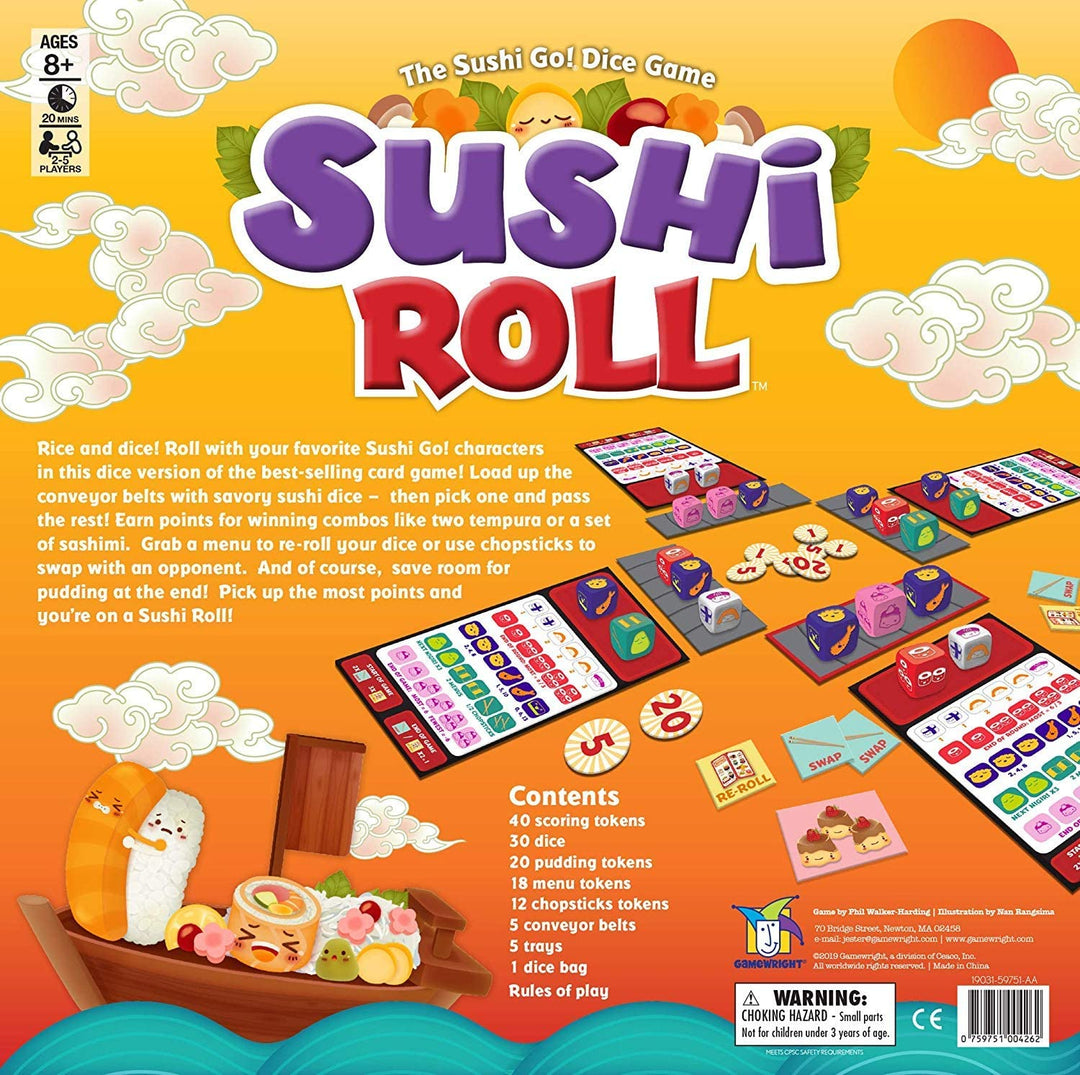 Gamewright Sushi Roll Board Game