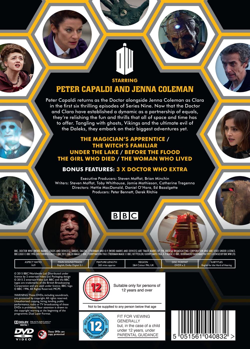 Doctor Who - Series 9 Part 1 [DVD] [2015]