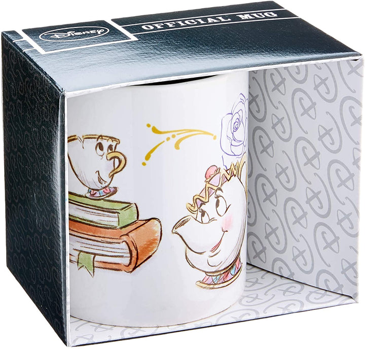 Pyramid International AFMG24629 Die Schöne und das Biest Chip Enchanted Official Boxed Ceramic Coffee Tea Mug, Paper