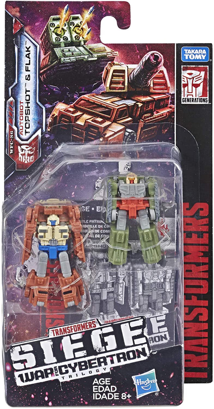 Transformers Generations War for Cybertron: Siege Micromaster Wfc-S6 Autobot Battle Patrol 2er-Pack Actionfiguren-Spielzeug