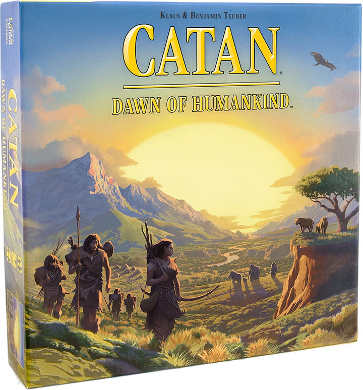 Catan Studios Dawn of Humankind: Catan Board Game Ages 12+ 3-4 Players 90+ Minutes Playing Time
