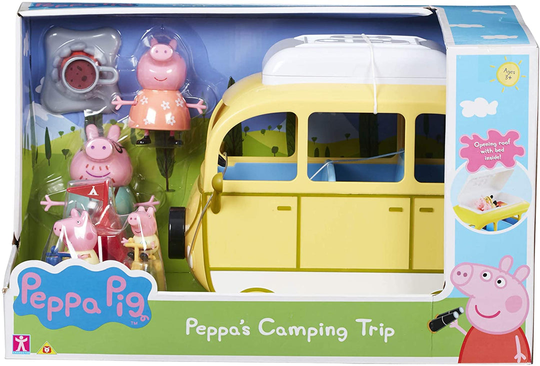 Peppa Pig Caravan Car Jaune Citronnier Única
