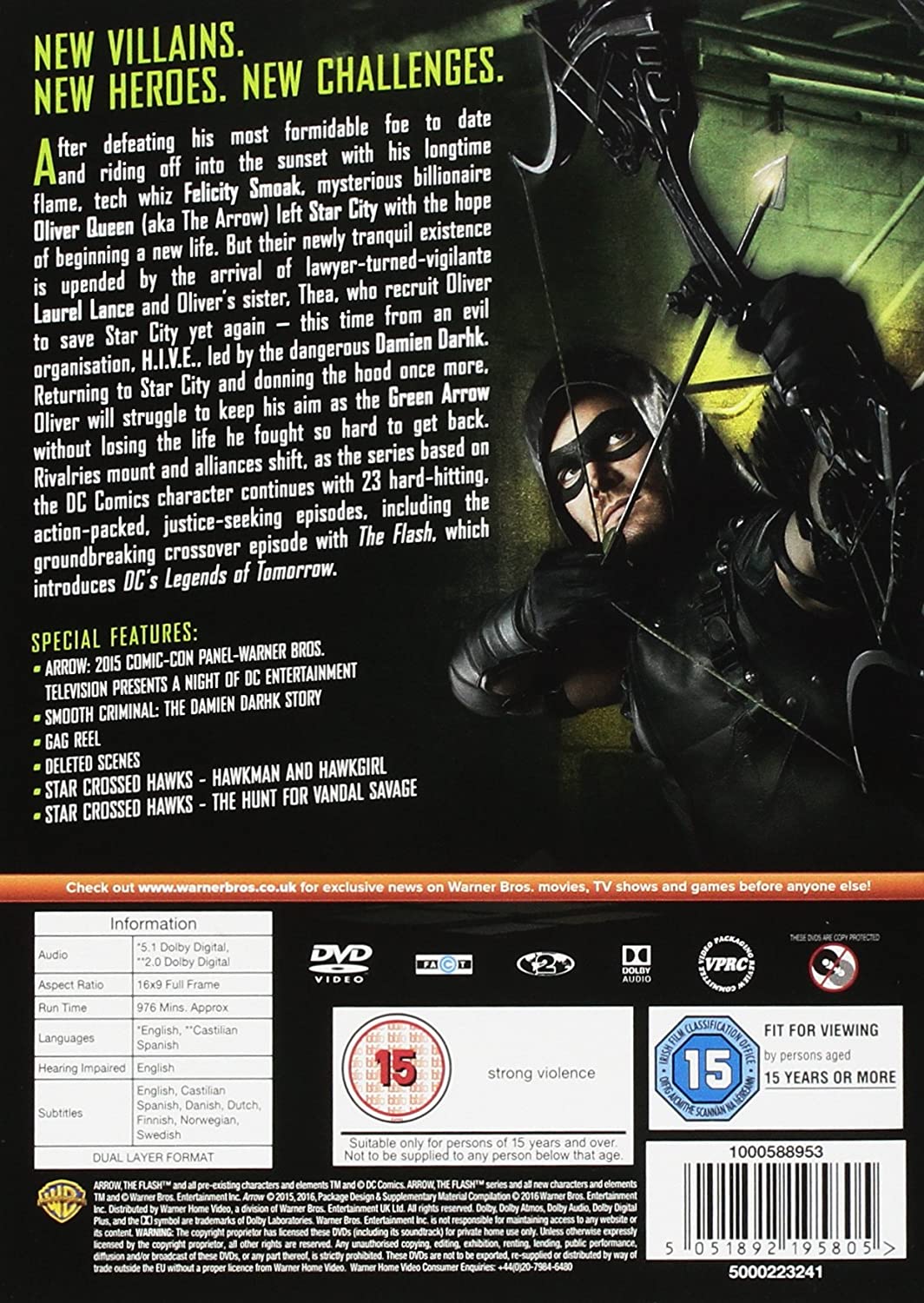 Arrow - Stagione 4 [DVD] [2016]