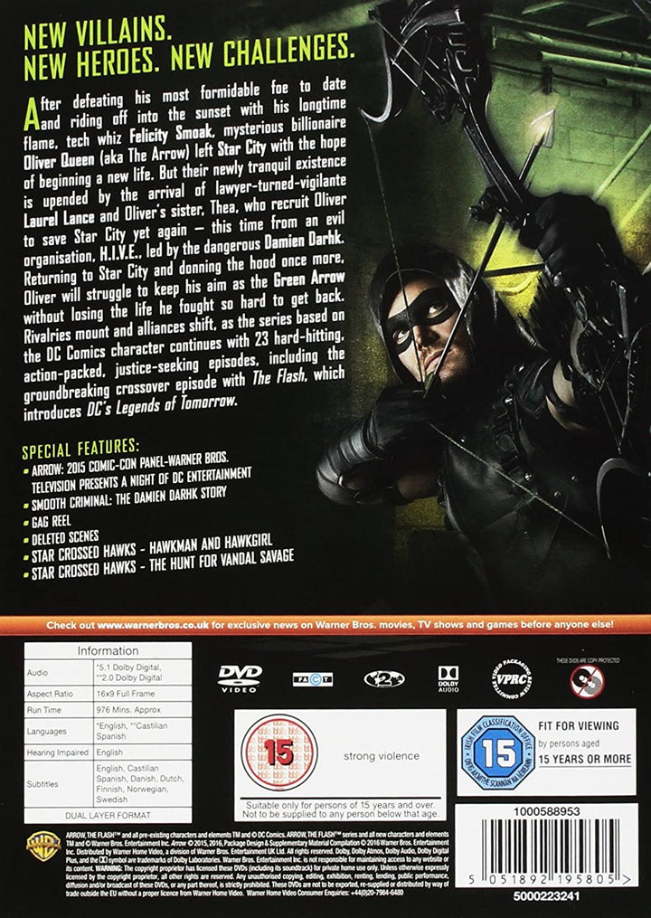 Arrow - Stagione 4 [DVD] [2016]