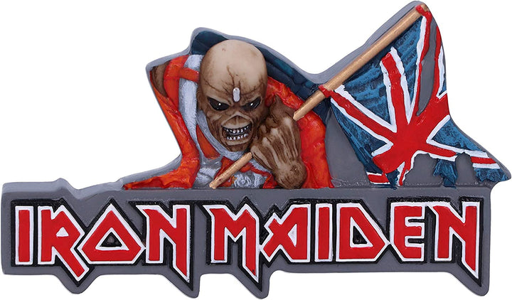 Nemesis Now offiziell lizenzierter Iron Maiden The Trooper Eddie Kühlschrankmagnet, Rot, 10 cm