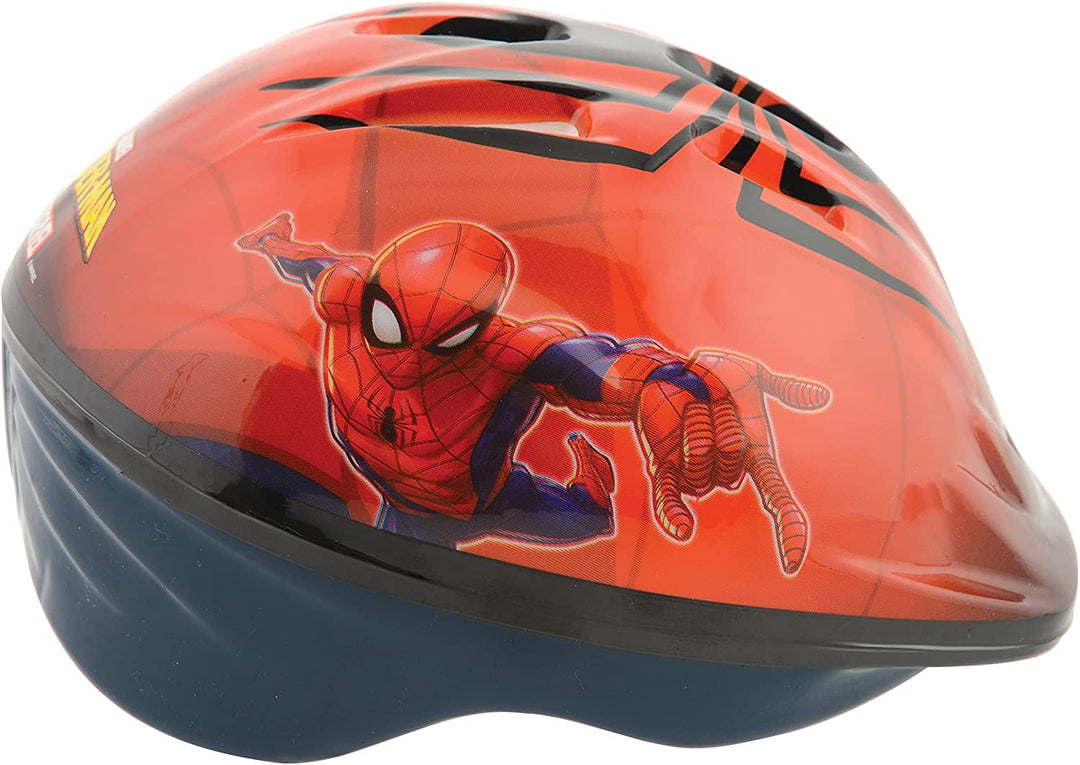 Spiderman Safety Helmet, Multi-coloured, 48cm-52cm
