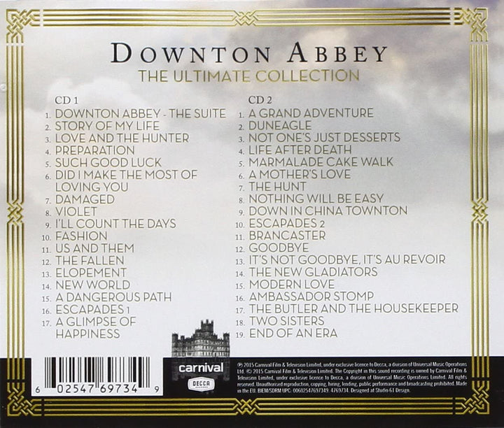 Downton Abbey – Die ultimative Sammlung – John Lunn [Audio-CD]