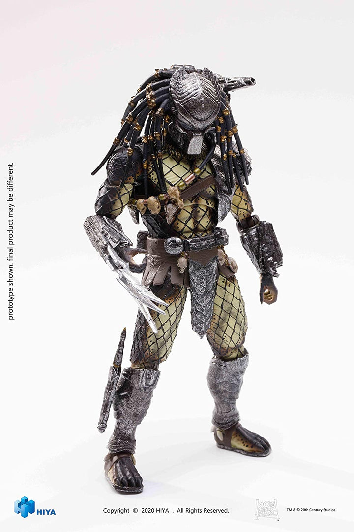 Hiya Toys – Avp Temple Guard Predator PX Figur im Maßstab 1:18