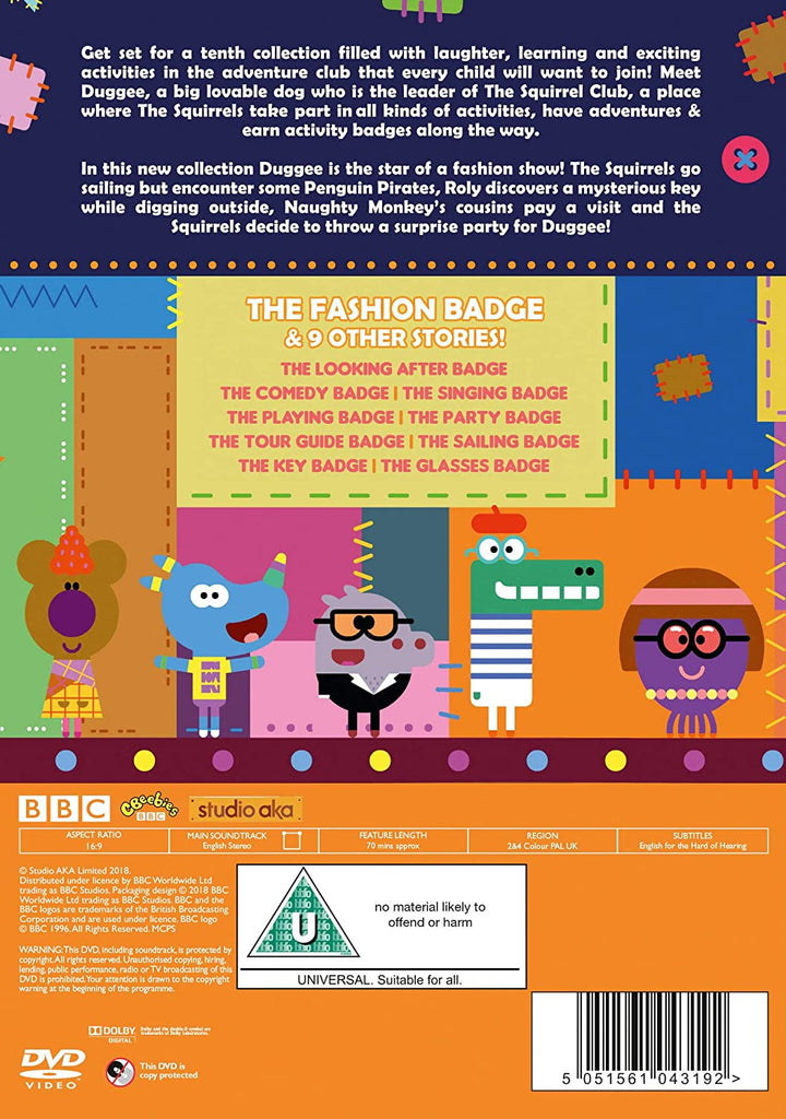 Hey Duggee – The Fashion Badge &amp; Other Stories – Vorschule [DVD]
