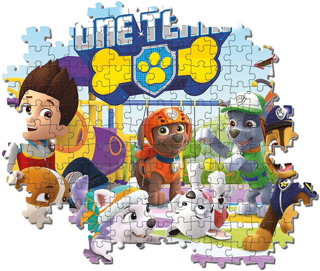 Clementoni 29308, Paw Patrol Supercolor Puzzle für Kinder – 180 Teile, ab 7 Jahren