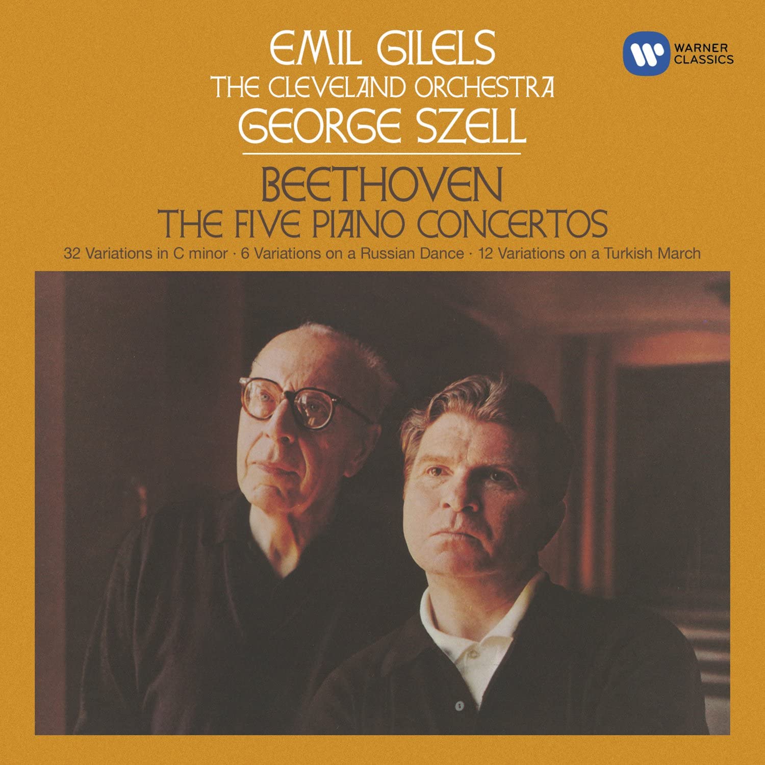 Emil Gilels – Beethoven: Klavierkonzerte 1–5 [Audio-CD]