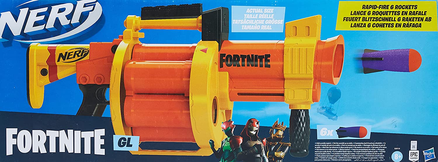 Nerf Fortnite GL Rocket Firing Blaster 4