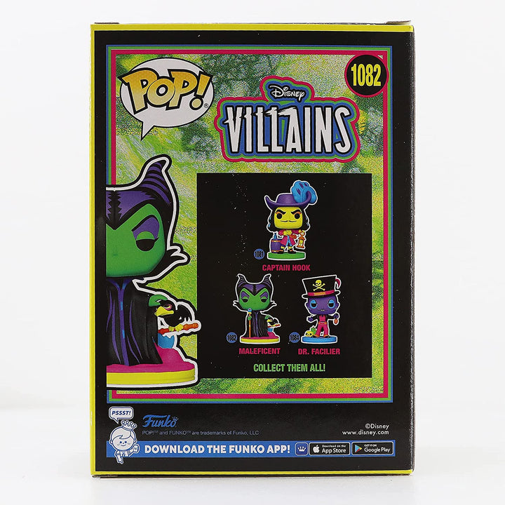 Disney Villains Maleficent (Blacklight) Exklusives Funko 603396 Pop! Vinyl Nr. 1082