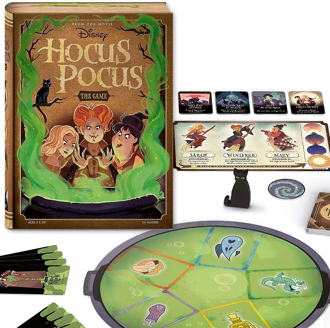 Ravensburger Disney Hocus Pocus Strategy Board Game for Kids & Adults Age 8 Year