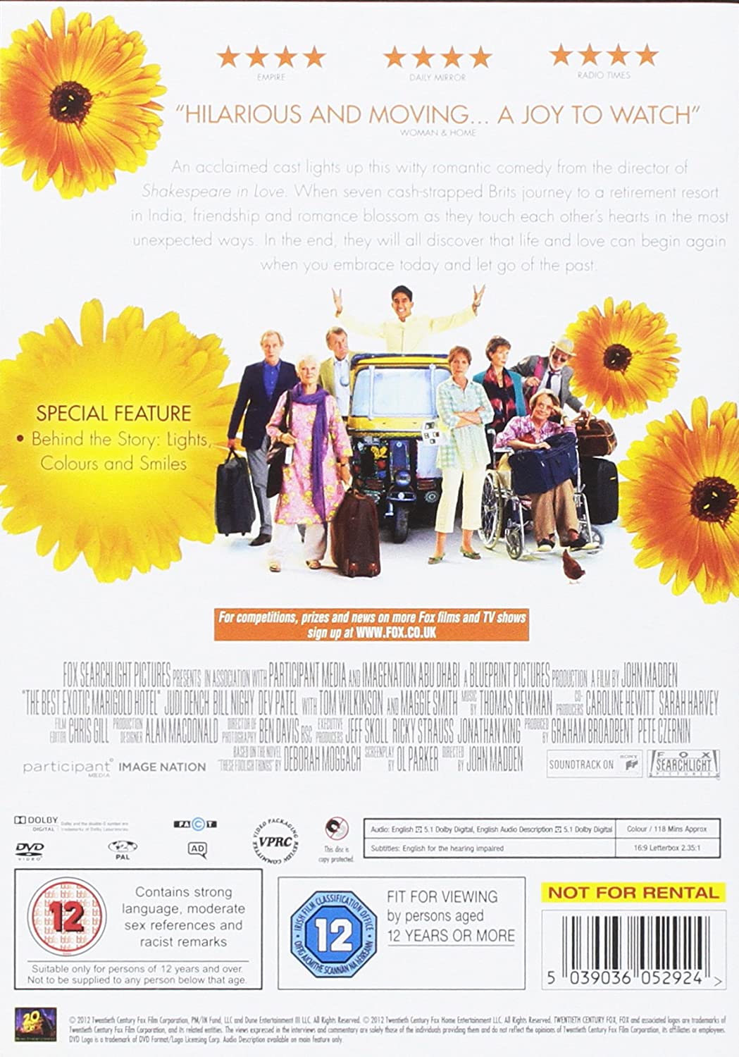 The Best Exotic Marigold Hotel [DVD] [2011] [2017]