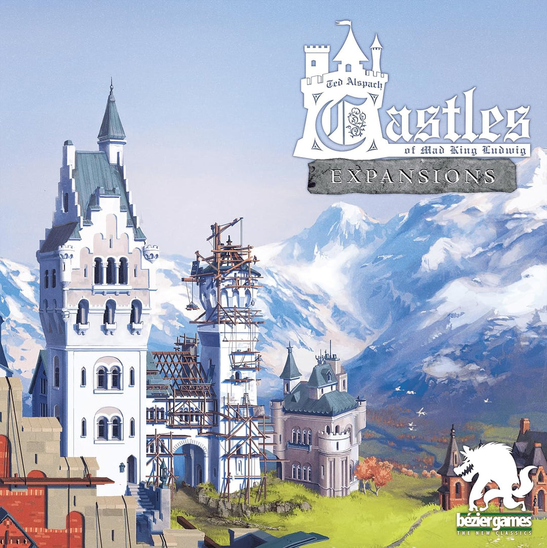 Castles of Mad King Ludwig Expansions 2e by Bezier Games, Strategy Board Game