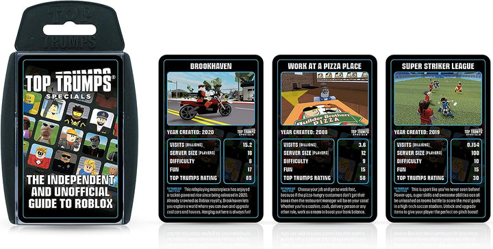 The Independent and Unofficial Guide to Roblox Top Trumps Special Card Games