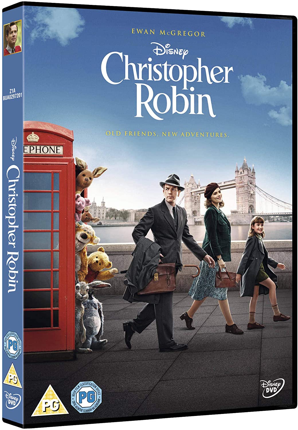 Christopher Robin (2018) – Familien-Fantasy-Abenteuer [DVD]