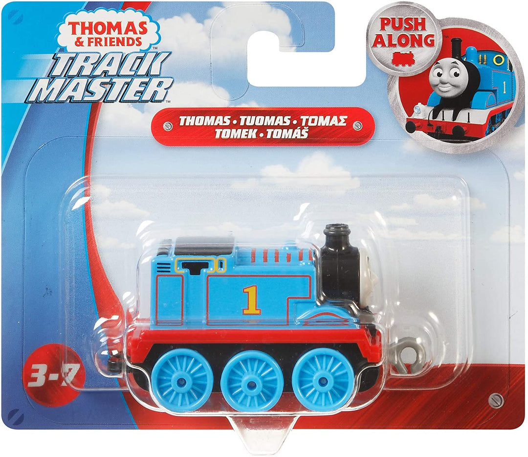 Thomas &amp; Friends Trackmaster Empuje a lo largo de Thomas Motor de tren de metal