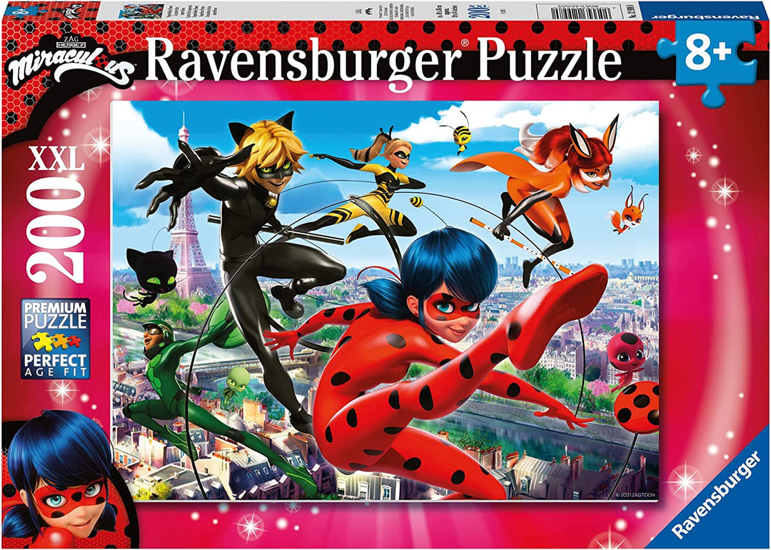 Ravensburger 12998 Miraculous 200 Stück XXL