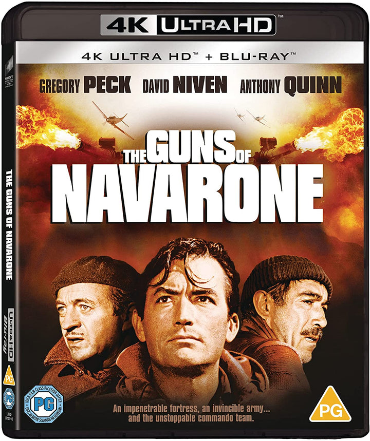 The Guns Of Navarone – 60. Jubiläum (2 Discs – UHD &amp; BD) [Blu-ray]