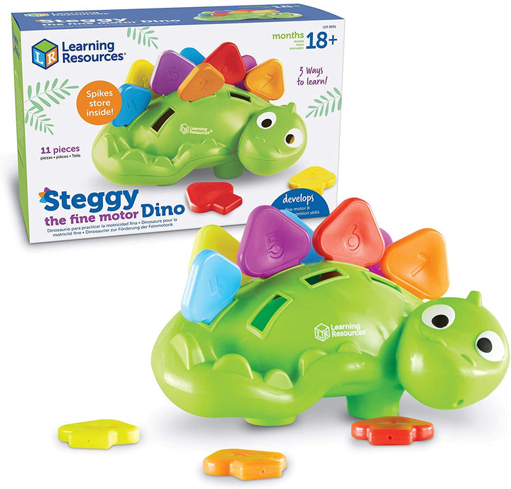 Learning Resources LER9091 Steggy The Fine Motor Dino