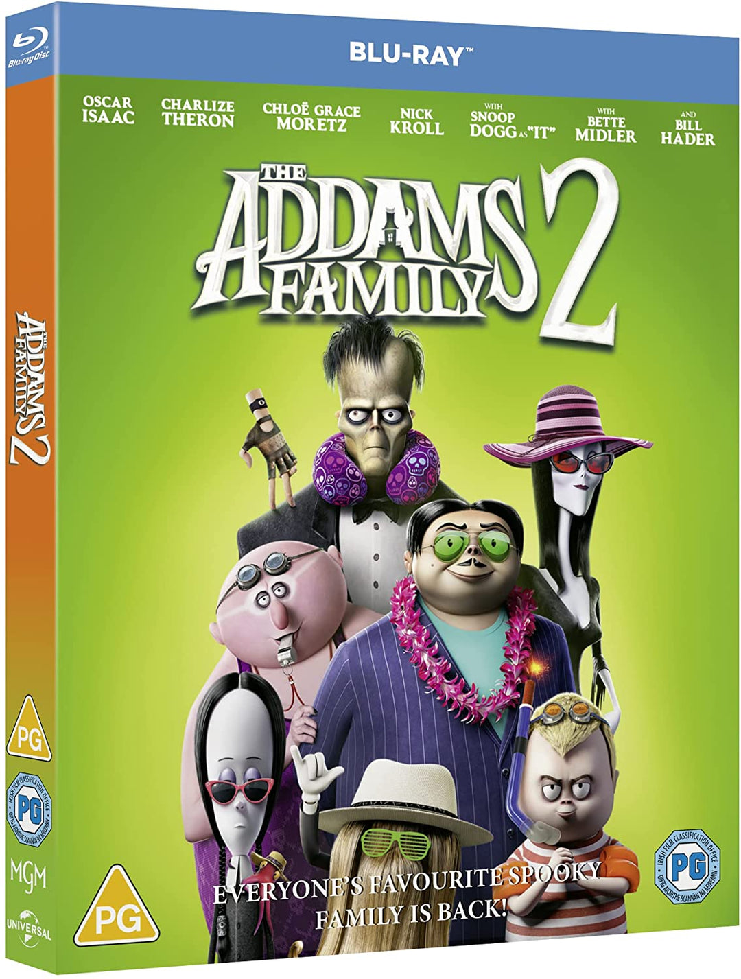 Die Addams Family 2 [2021] [Region Free] – Komödie [Blu-ray]