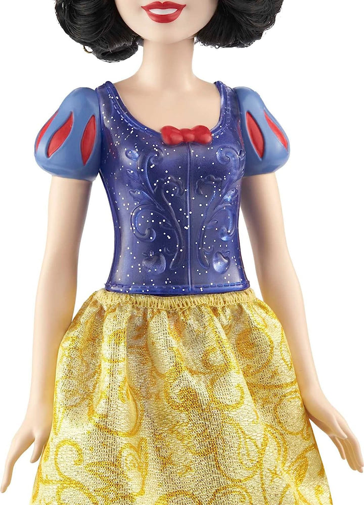 ?Disney Princess Toys, Snow White Posable Fashion Doll with Sparkling Clothing and Accessories