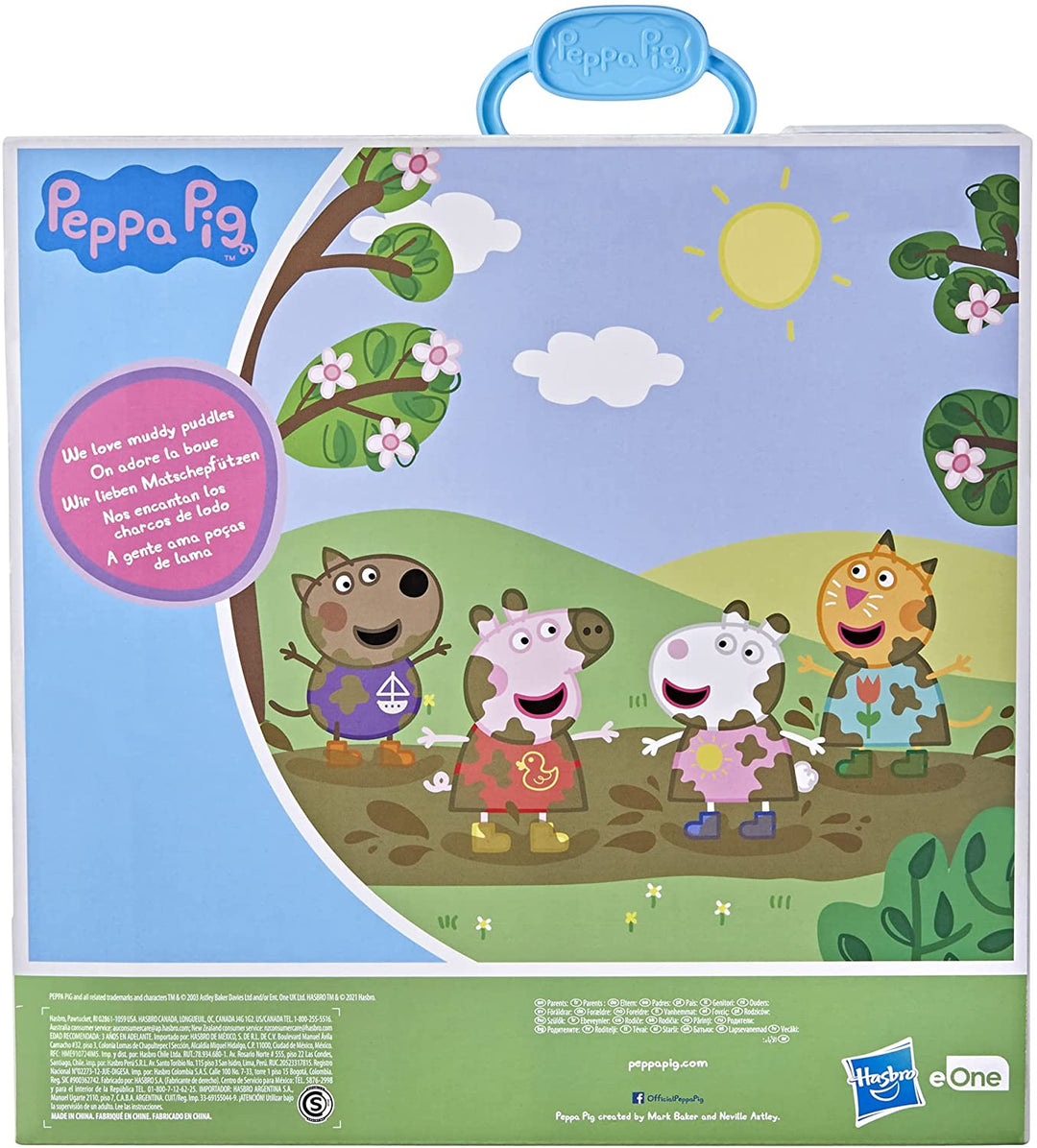 Peppa Pig Peppa&#39;s Adventures Peppa&#39;s Carry-Along Friends Estuche de juguete