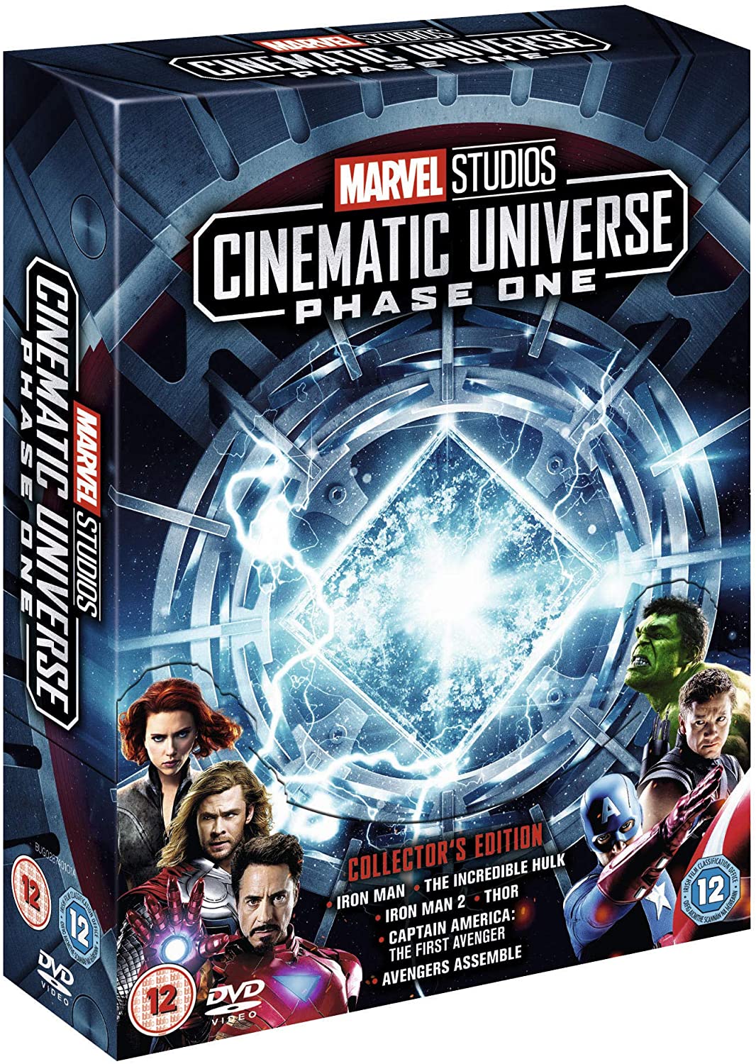 Marvel Studios Phase 1 Collection (2012) - DVD Box Set (Region 2)