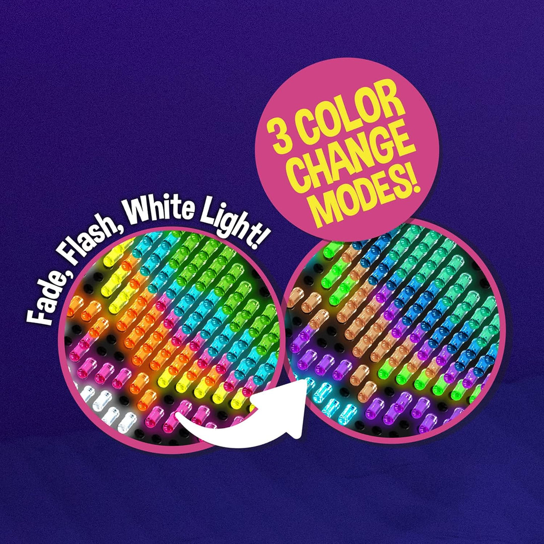 Basic Fun 02250 LITE-Brite Oval Now in High Definition-Includes 650 Pegs