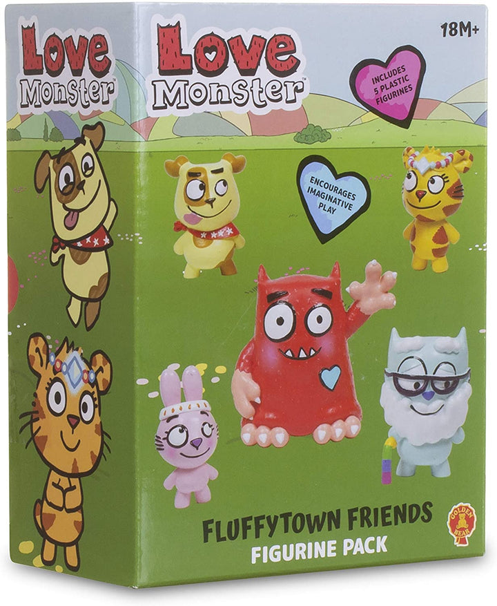 Love Monster 539 Friends Figurenset, Mehrfarbig, 2205 EA Fluffytown