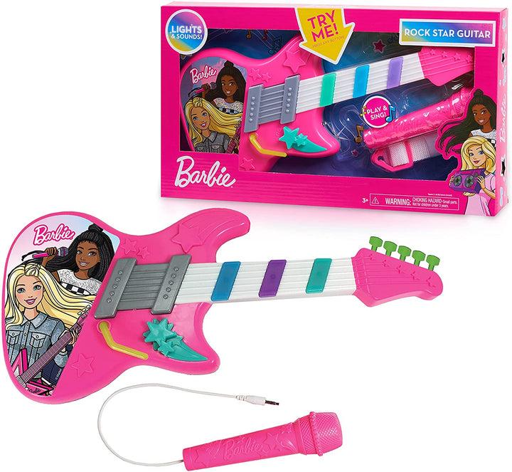 JP Barbie JPL63631 Barbie-Gitarre, Rosa