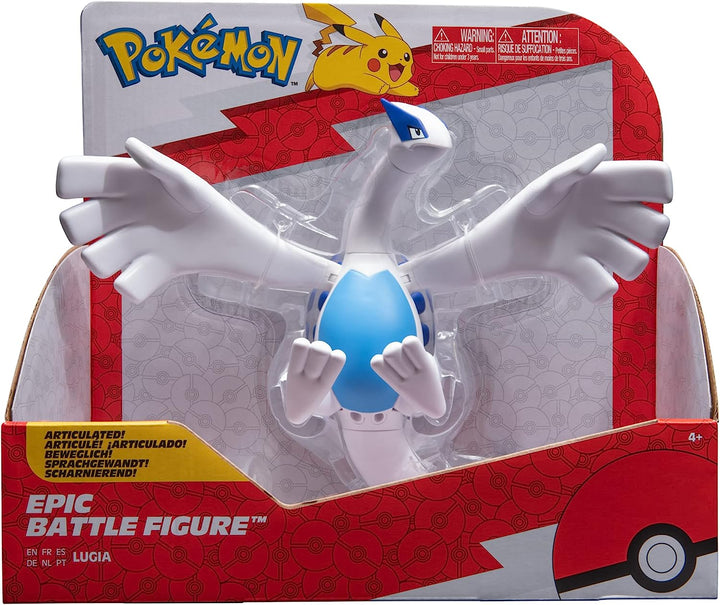 Pokémon PKW0183 Pokemon Lugia Epic Battle FIGURE-6-Zoll-Articulated-Authentic De