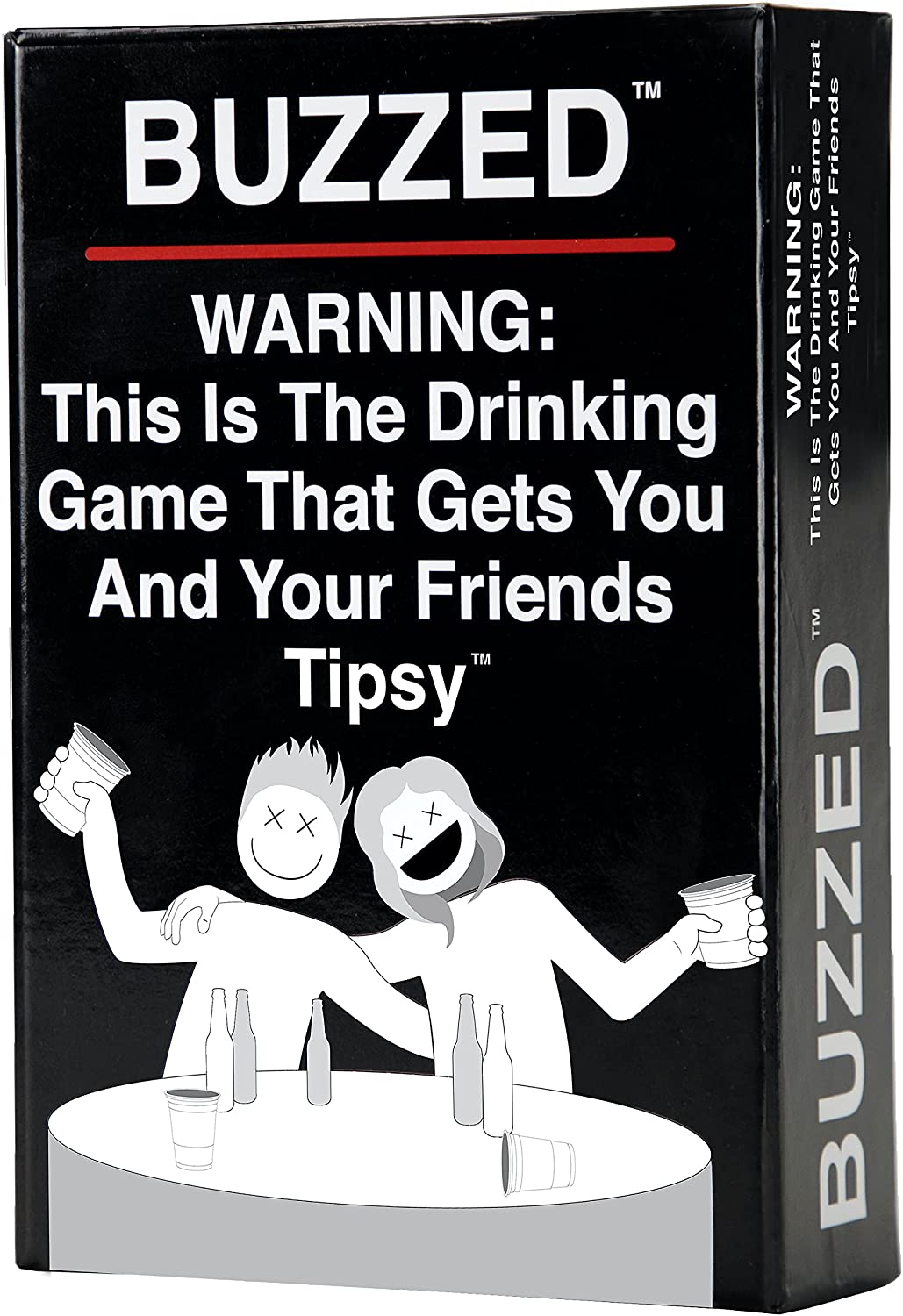 Buzzed – Das urkomische Partyspiel, das Sie und Ihre Freunde mit Flüssigkeit versorgt!