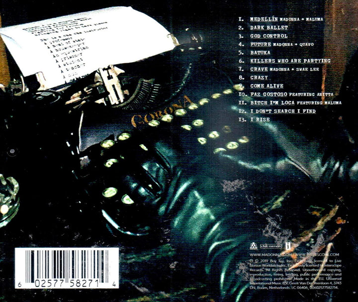 Madame X - Madonna [Audio-CD]