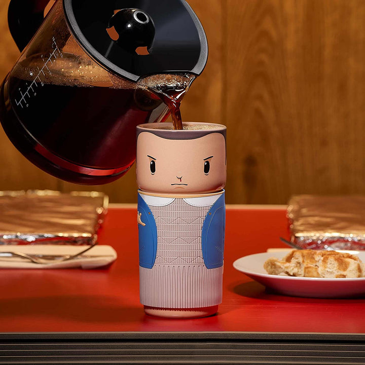 CosCups von Numskull Stranger Things Eleven Keramiktasse mit Gummihülle, 400 ml